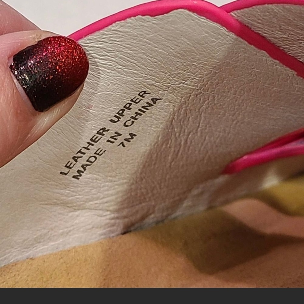 J Slides Leighton Slide In Great Condition Sz 7 - image 5